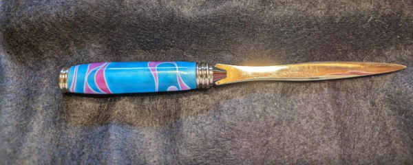 Caribbean Cove Letter Opener (Acrylic)