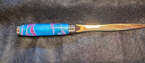Caribbean Cove Letter Opener (Acrylic)