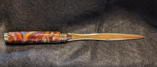 Molten Metal Letter Opener (Acrylic)