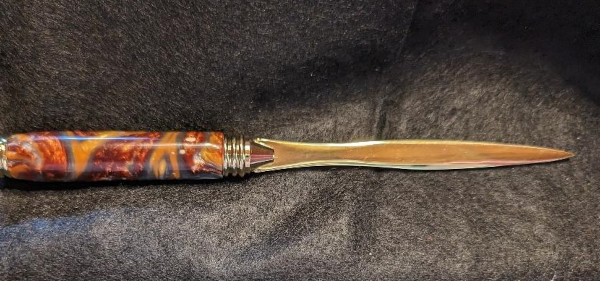 Molten Metal Letter Opener (Acrylic)