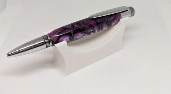 Purple & Silver (Acrylic)